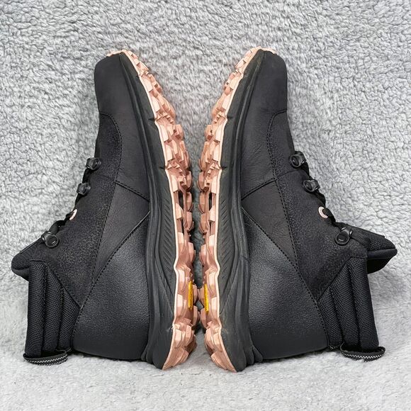 The North Face Raedonda Womens Size 9.5 Sneaker Boots Black Pink Vibram Sole - Picture 6 of 9